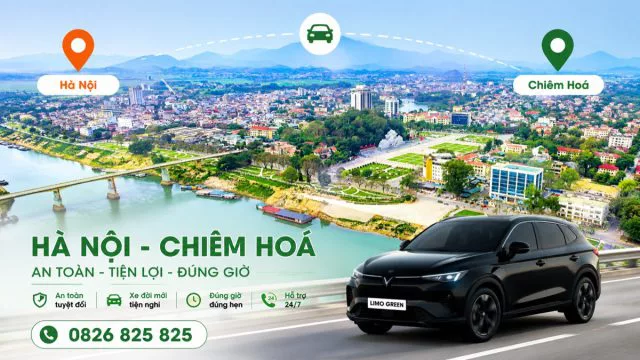 Xe ghép Hà Nội Chiêm Hóa giá từ 400k