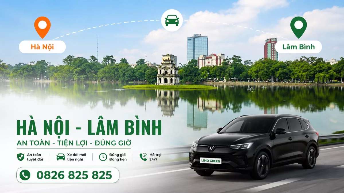 Xe ghép Hà Nội Lâm Bình sơ đồ tuyến đường