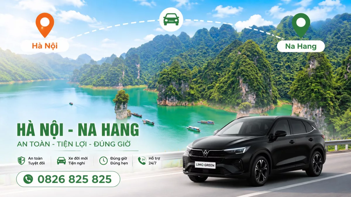 Xe ghép Hà Nội Na Hang sơ đồ tuyến đường