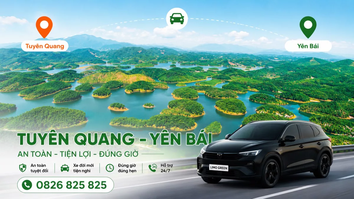 Xe ghép Tuyên Quang Yên Bái – Thác Bà, Mù Cang Chải